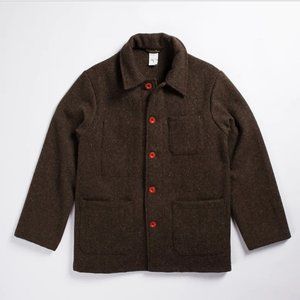 Le Labouruer Wool Brown Jacket NWOT  - Size 2 / M